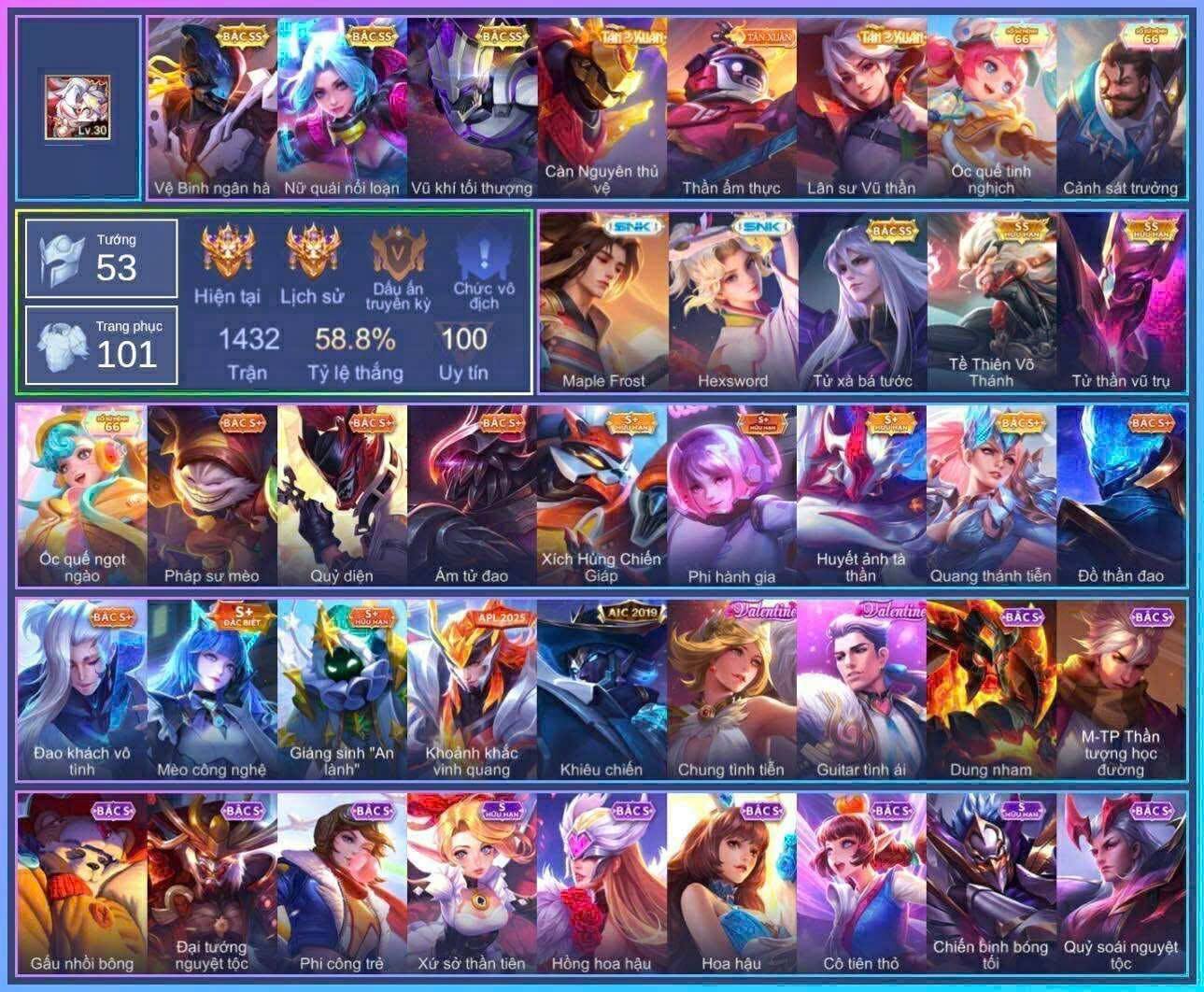 Shop Acc Liên Quân Giá Rẻ 